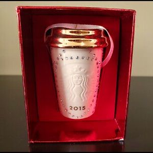 Brand new Starbucks Swarovski Ornaments